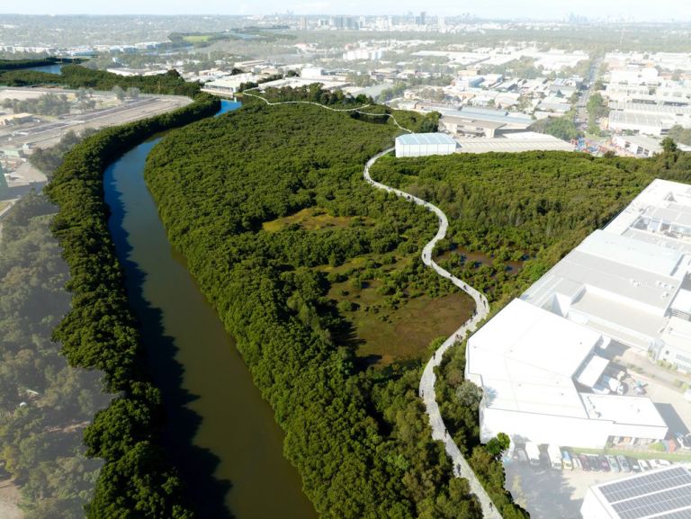 Artist impression of Duck River Nature Trail