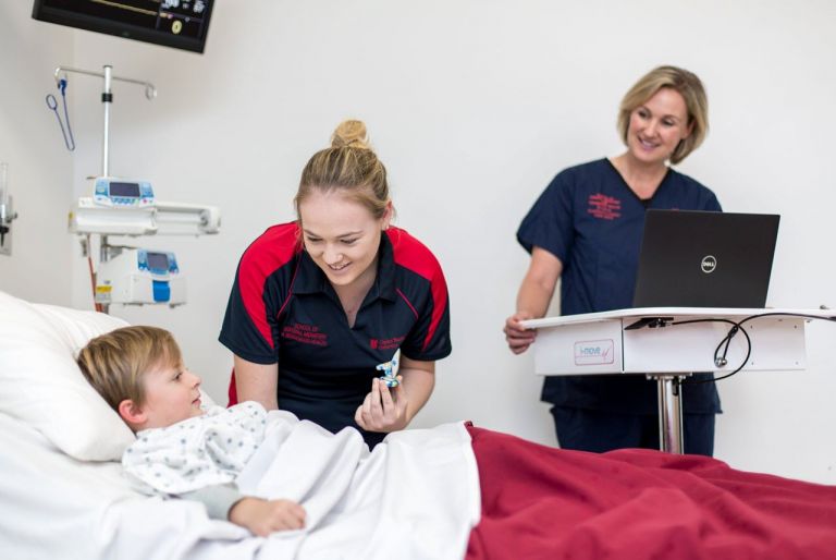 Student placement at a regional hospital