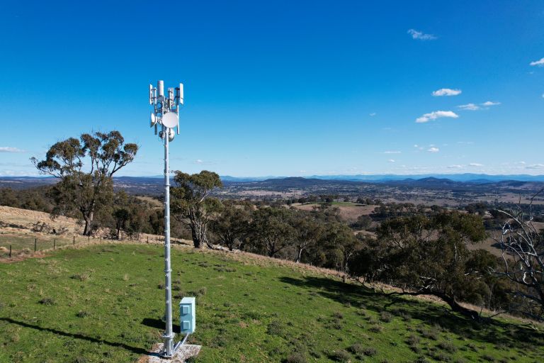 Regional YLess4U fixed wireless tower