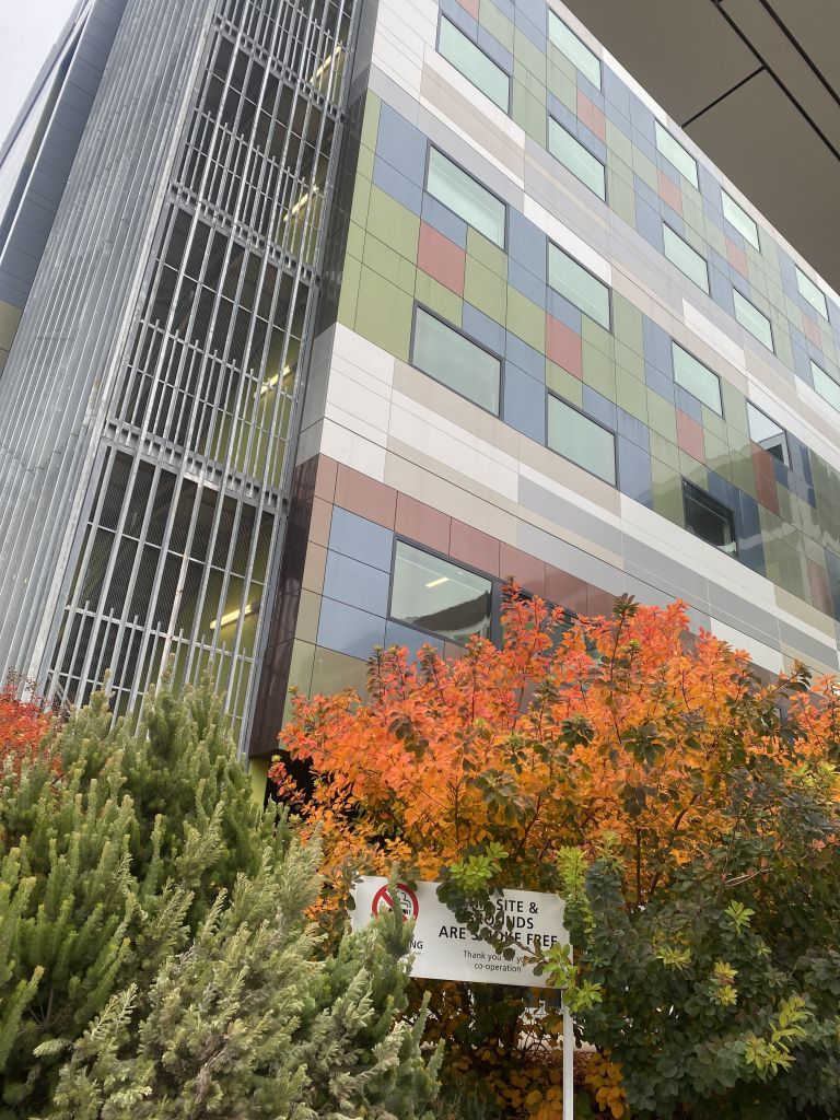 Exterior facade of the Wagga Wagga Community Mental Health and Drug and Alcohol Service,