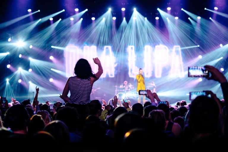 Youth at concert