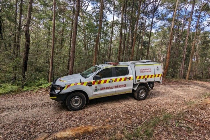 RFS vehicle on a dirt track