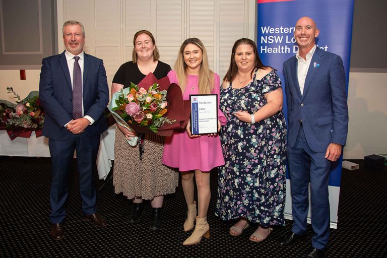 WNSWLHD 2024 NURSING OR MIDWIFERY TEAM OF THE YEAR - Bathurst Health Service Medical Ward