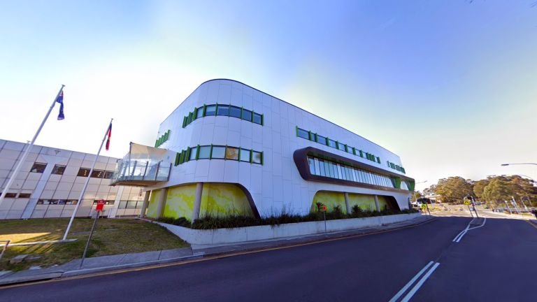 Outside photo of John Hunter Hospital