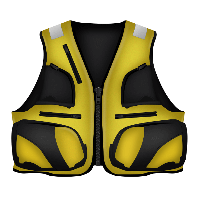 An image of the Foam paddling lifejacket version.