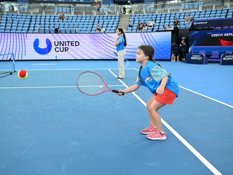 United Cup Kids Tennis Day Sydney