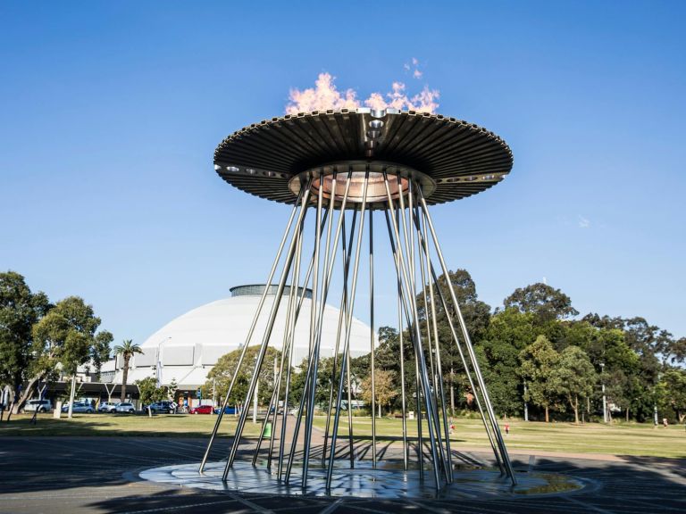 Olympic Cauldron at Cathy Freeman Park