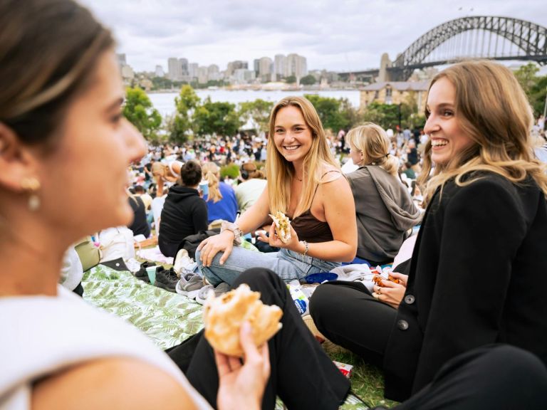 Christmas picnic Barangaroo Reserve