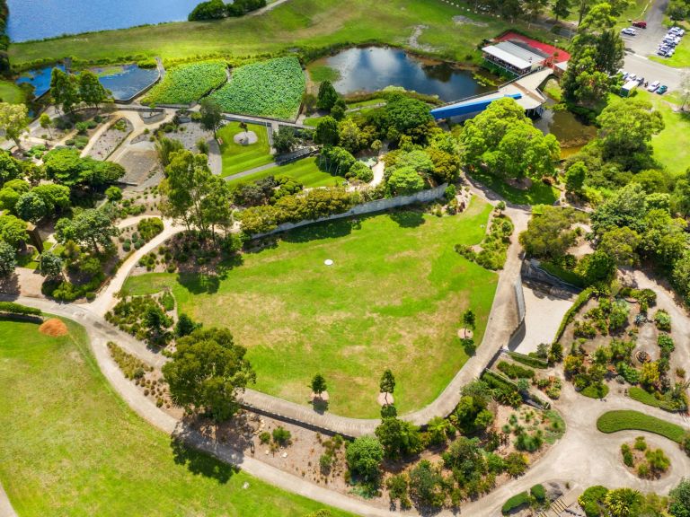 Aerial View of Mt Penang Gardens