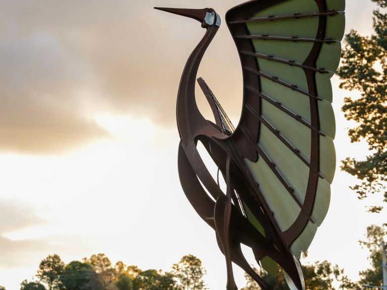 Brolga Sculpture