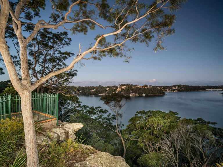 Lookout inside Oatley Bay overlooking the Georges River