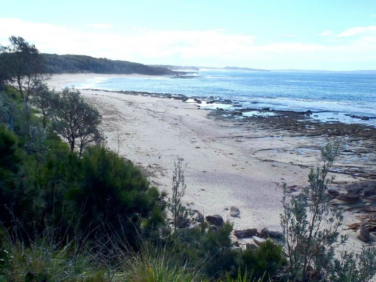 Monument beach, Conjola National Park. Photo: Libby Shields.