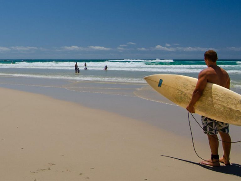 Tallow Beach, Arakwal National Park. Photo: John Spencer/NSW Government