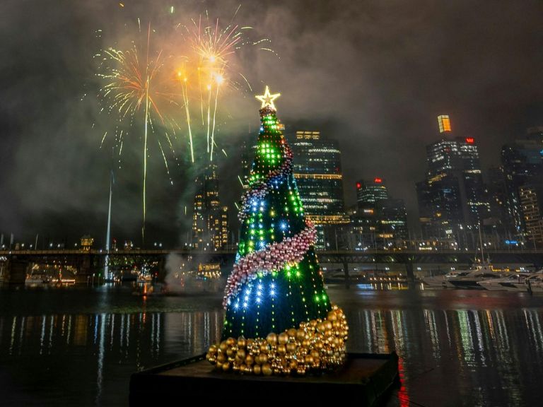 Floating Christmas Tree