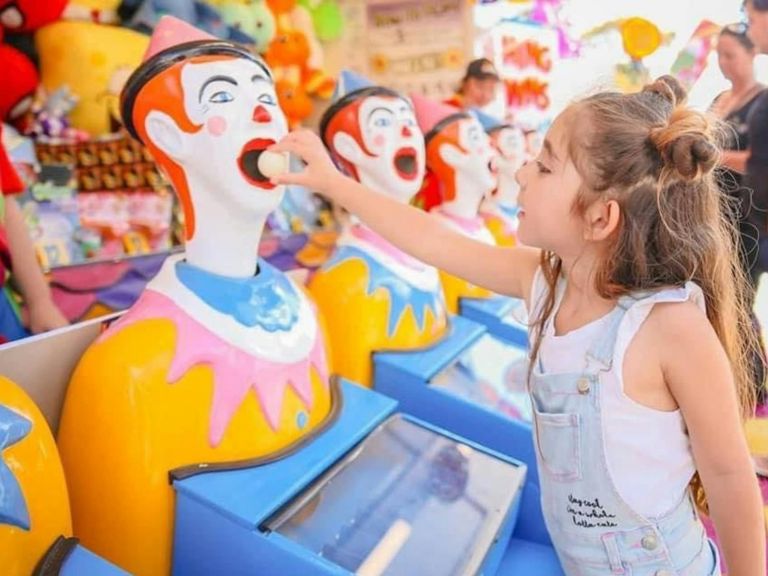 Experience carnival rides and games at Forster Summer Fair