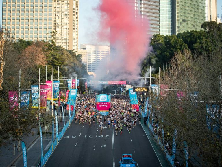 City2Surf start line