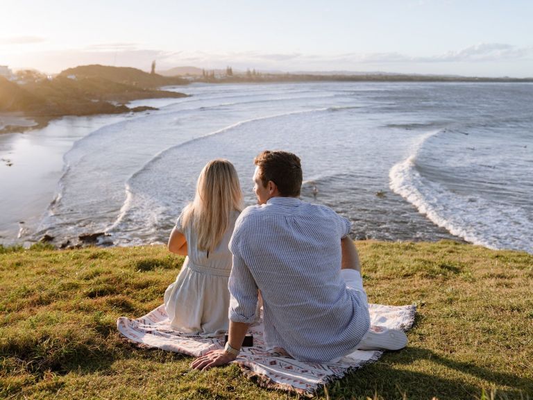 Couple on Norries Headland