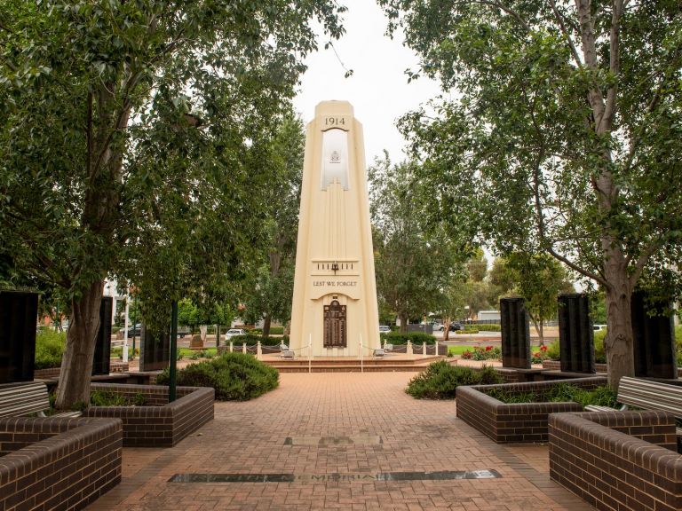 Cenotaph in Griffith Memorial Park