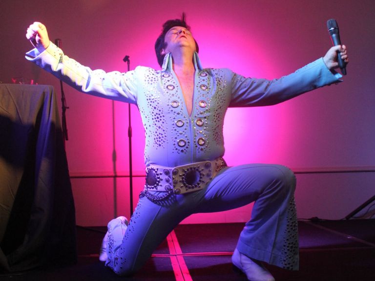 Elvis impersonator