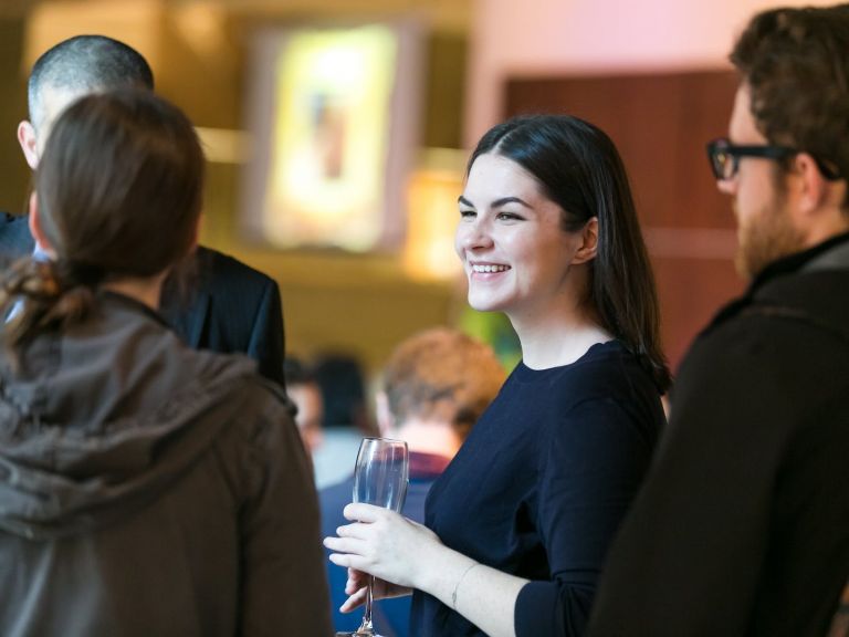 Visitors to the Art Gallery of New South Wales enjoy Art After Hours