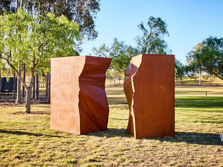 Sculpture Walk at Western Sydney University Campbelltown Campus