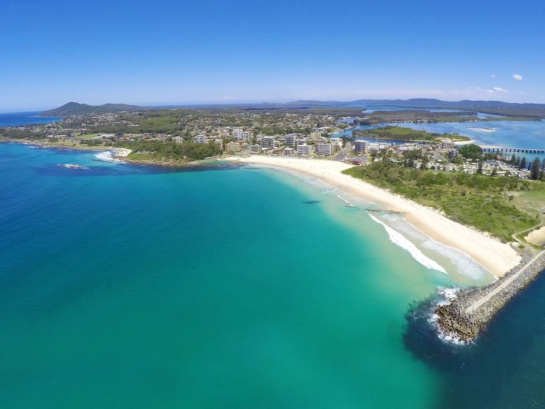 Forster Main beach