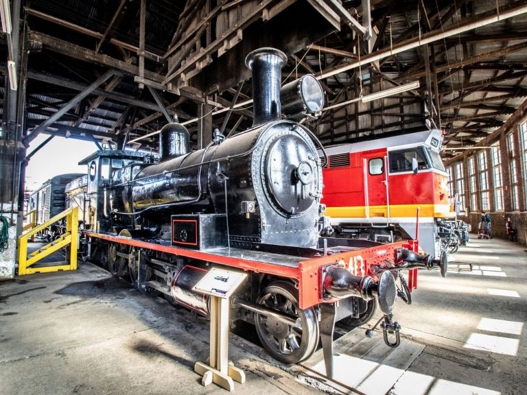 Roundhouse Museum Trains