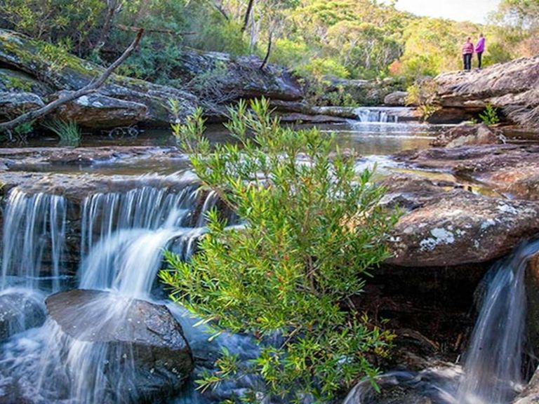 Kingfisher Pool picnic area, Heahtcote National Park. Photo: Nick Cubbin &copy; OEH