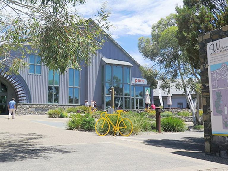 Snowy Region Visitor in Jindabyne, gateway to Kosciuszko National Park. Photo: Elinor Sheargold