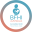 HNELHD BFHI accreditation badge